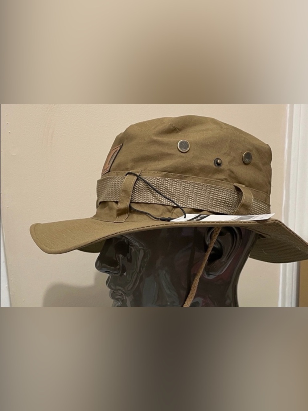 Carhartt Bucket Hat/Boonie Size OSFA VINTAGE GRAIL NWT Unisex Color Tan Beige - Picture 2 of 3